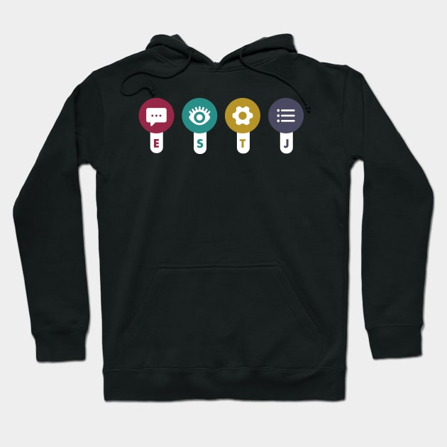 ESTJ Hoodie by GlitterMess